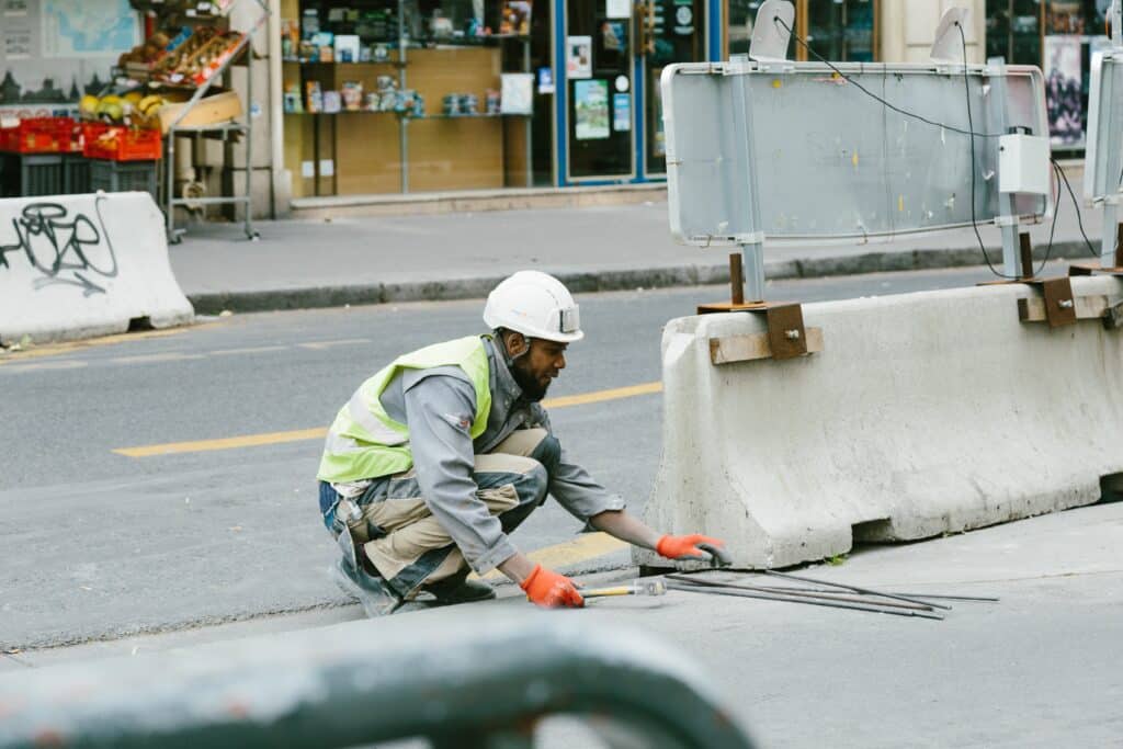 road construction project